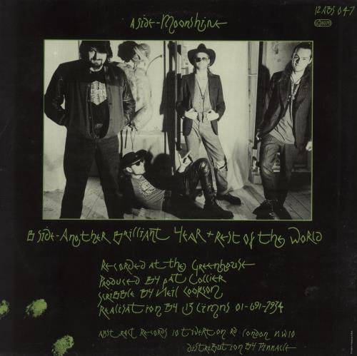 The Janitors Moonshine 12" vinyl single (12 inch record / Maxi-single) French TJA12MO453298