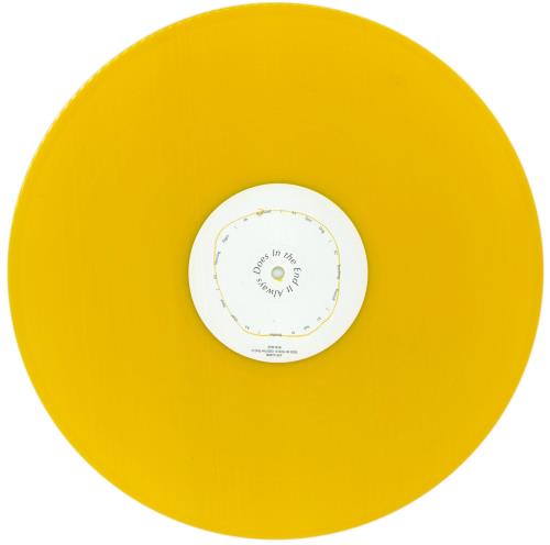 The Japanese House In The End It Always Does - Sunflower Yellow Vinyl vinyl LP album (LP record) UK 0J9LPIN868231