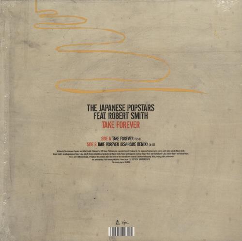 The Japanese Popstars Take Forever 12" vinyl single (12 inch record / Maxi-single) UK UQM12TA771947