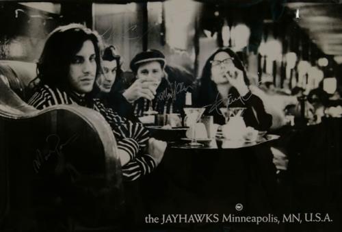 The Jayhawks Minneapolis, MN, U.S.A. - Autographed poster US JWKPOMI505595