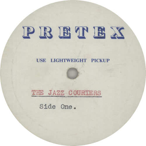 The Jazz Couriers Music In The Modern Manner Acetate acetate UK JZKATMU642361