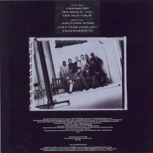 The Jazz Defektors The Jazz Defektors vinyl LP album (LP record) UK 1QHLPTH748886