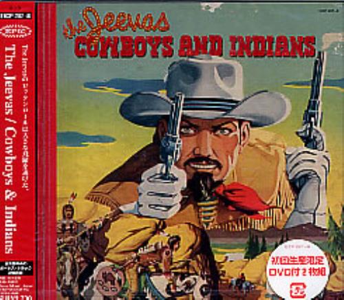 The Jeevas Cowboys And Indians 2-disc CD/DVD set Japanese TJV2DCO269518