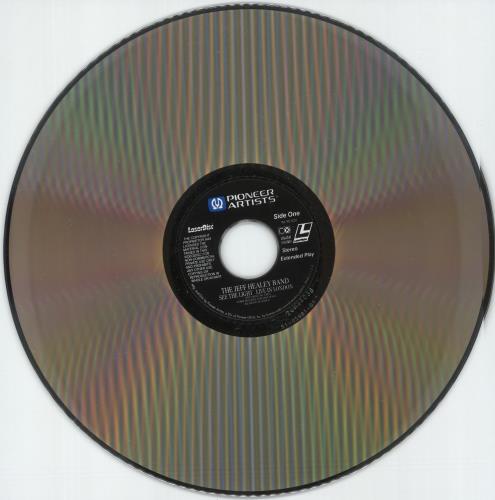 The Jeff Healey Band See The Light - Live From London - Shrink laserdisc / lazerdisc US JHBLZSE874088