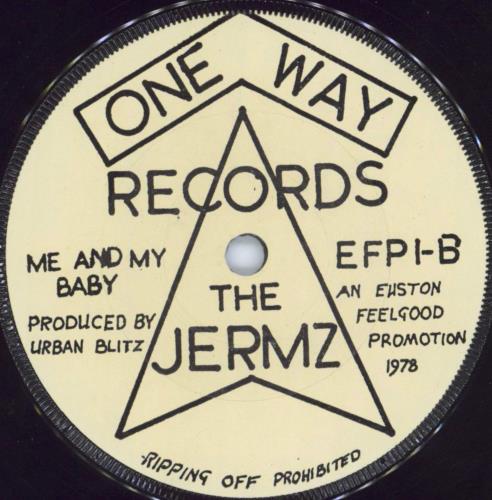 The Jermz Power Cut + Sleeve 7" vinyl single (7 inch record / 45) UK 5MX07PO808245