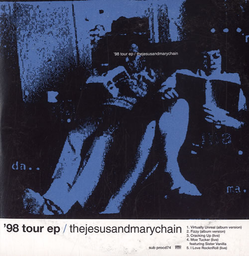 The Jesus & Mary Chain '98 Tour Ep CD single (CD5 / 5") US JMCC5TO130223