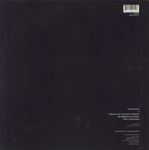 The Jesus & Mary Chain Almost Gold 12" vinyl single (12 inch record / Maxi-single) UK JMC12AL526762