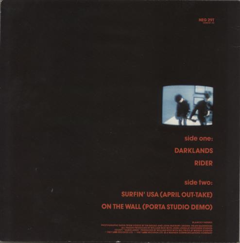 The Jesus & Mary Chain Darklands 12" vinyl single (12 inch record / Maxi-single) UK JMC12DA316692