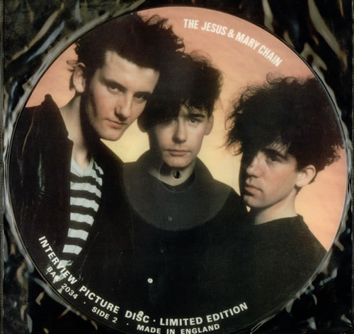 The Jesus & Mary Chain Interview Picture Disc picture disc LP (vinyl picture disc album) UK JMCPDIN291036