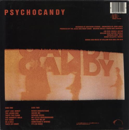 The Jesus & Mary Chain Psychocandy - 1st - EX vinyl LP album (LP record) UK JMCLPPS657307