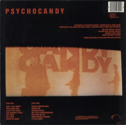 The Jesus & Mary Chain Psychocandy - EX vinyl LP album (LP record) UK JMCLPPS797174