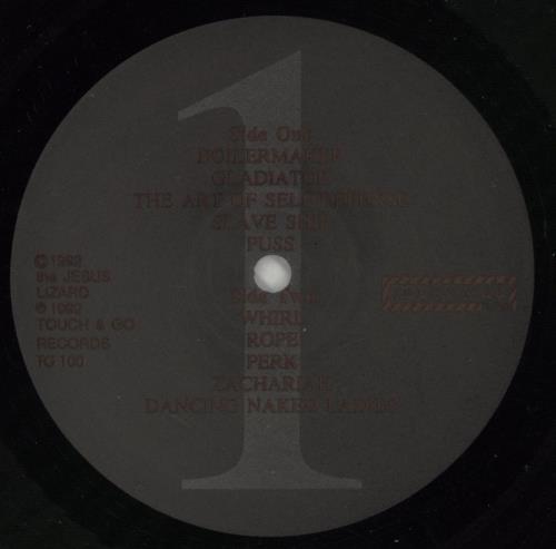 The Jesus Lizard Liar vinyl LP album (LP record) US JLZLPLI553580