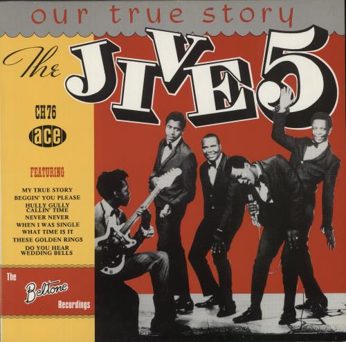 The Jive Five Our True Story vinyl LP album (LP record) UK VV3LPOU604457