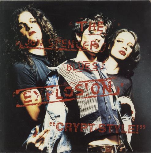 The Jon Spencer Blues Explosion Crypt-Style! vinyl LP album (LP record) UK JSPLPCR887107