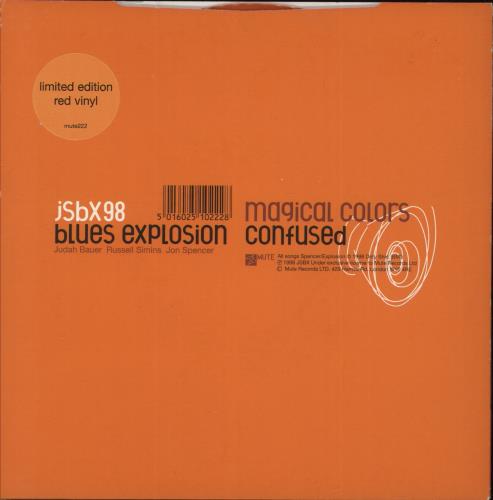 The Jon Spencer Blues Explosion Magical Colours 7" vinyl single (7 inch record / 45) UK JSP07MA391567