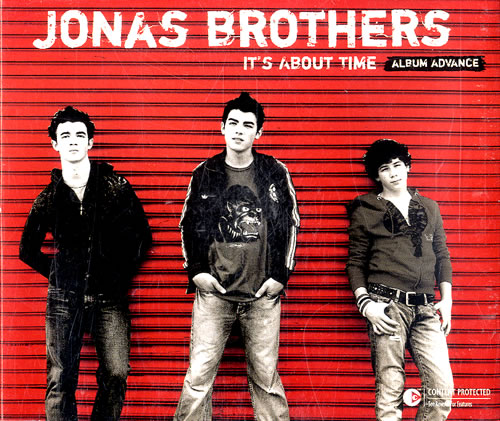 The Jonas Brothers It's About Time - Album Advance CD album (CDLP) US TYJCDIT554807