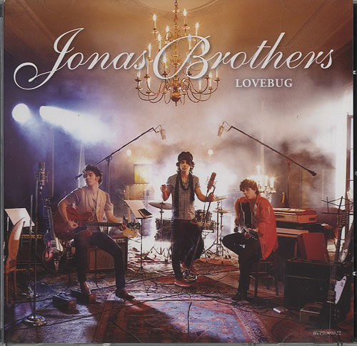 The Jonas Brothers Lovebug CD single (CD5 / 5") US TYJC5LO448836