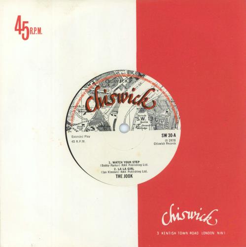 The Jook Watch Your Step EP 7" vinyl single (7 inch record / 45) UK YZ507WA794329
