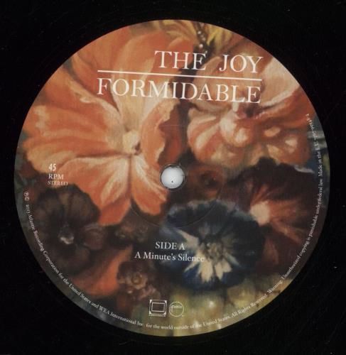 The Joy Formidable A Minute's Silence 12" vinyl single (12 inch record / Maxi-single) UK T7512AM742249