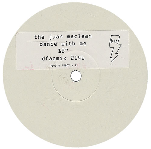 The Juan McLean Dance With Me 12" vinyl single (12 inch record / Maxi-single) UK JUU12DA434605