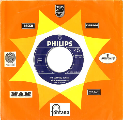 The Jumping Jewels Irish Washerwoman 7" vinyl single (7 inch record / 45) Dutch U3F07IR615347