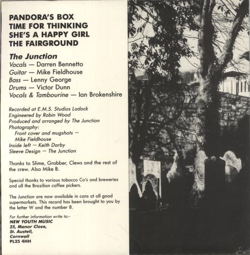 The Junction Time For Thinking 7" vinyl single (7 inch record / 45) UK 8YE07TI862865