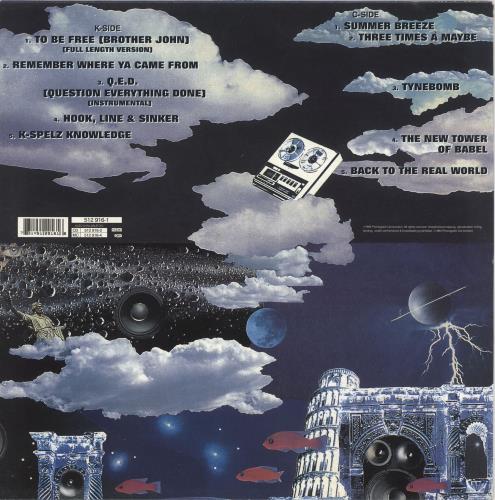 The K-Creative Q.E.D. (Question Everything Done) vinyl LP album (LP record) UK Z54LPQE724984