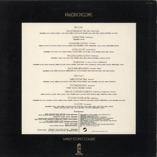 The Kaleidoscope (US) When Scopes Collide vinyl LP album (LP record) UK KALLPWH439038
