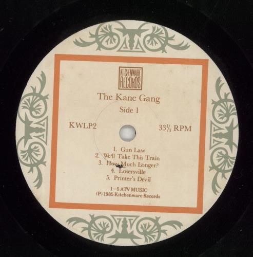 The Kane Gang The Bad And Lowdown World Of The Kane Gang vinyl LP album (LP record) UK KGALPTH296675