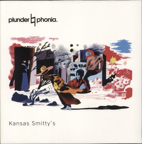 The Kansas Smitty's House Band Plunderphonia vinyl LP album (LP record) UK 5IOLPPL875914