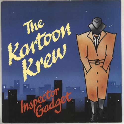 The Kartoon Krew Inspector Gadget 12" vinyl single (12 inch record / Maxi-single) UK X8-12IN710485
