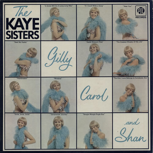 The Kaye Sisters Gilly, Carol And Shan vinyl LP album (LP record) UK KS1LPGI569830