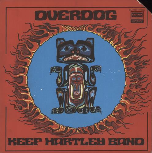 The Keef Hartley Band Overdog vinyl LP album (LP record) US KHBLPOV814870