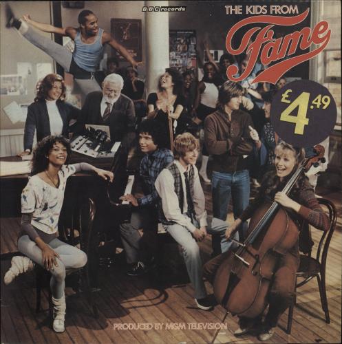The Kids From Fame The Kids From Fame - Price Sticker vinyl LP album (LP record) UK TB7LPTH871027