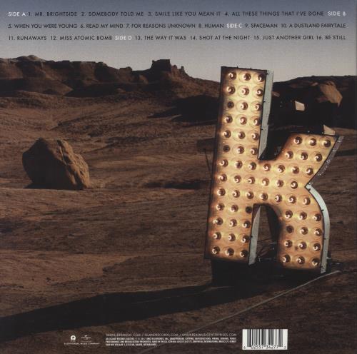 The Killers Direct Hits - Black Vinyl - Sealed 2-LP vinyl record set (Double LP Album) UK TKI2LDI848258