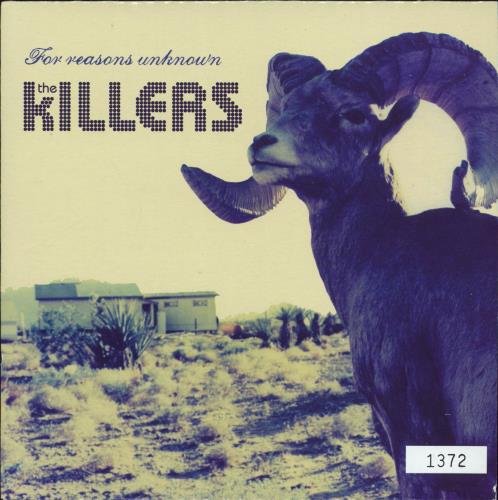 The Killers For Reasons Unknown 7" vinyl single (7 inch record / 45) UK TKI07FO404288