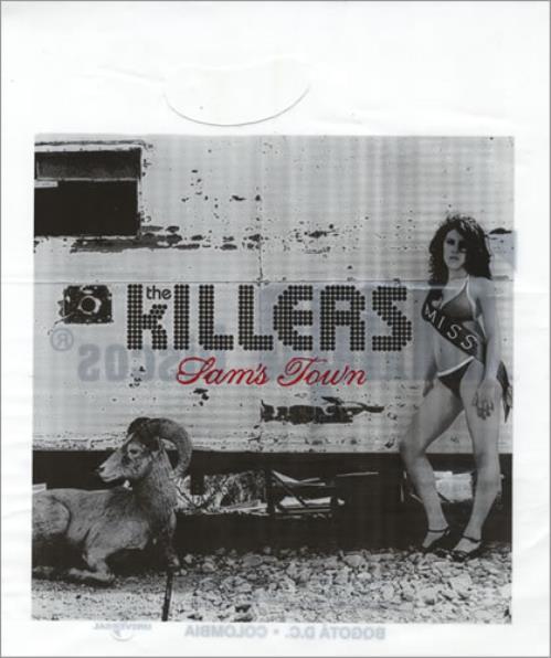 The Killers Sam's Town - Bookmark & Carrier Bag memorabilia Colombian TKIMMSA404243