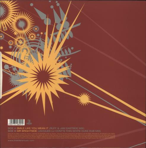 The Killers Smile Like You Mean It 12" vinyl single (12 inch record / Maxi-single) UK TKI12SM323531