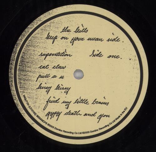 The Kills Keep On Your Mean Side - 180g vinyl LP album (LP record) UK T/KLPKE835413