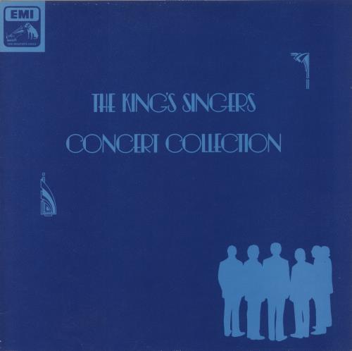 The King's Singers Concert Collection vinyl LP album (LP record) UK KN1LPCO887064