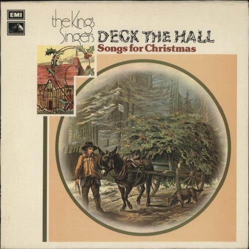 The King's Singers Deck The Hall vinyl LP album (LP record) UK KN1LPDE887223