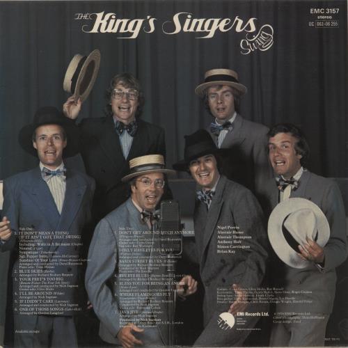 The King's Singers Swing vinyl LP album (LP record) UK KN1LPSW458669