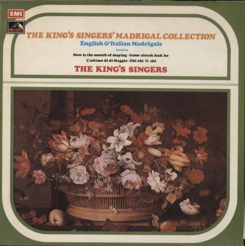 The King's Singers The King's Singers' Madrigal Collection vinyl LP album (LP record) UK KN1LPTH607257