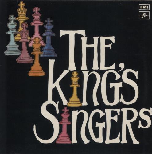 The King's Singers The King's Singers vinyl LP album (LP record) UK KN1LPTH865304