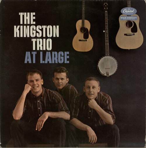 The Kingston Trio At Large vinyl LP album (LP record) UK KGTLPAT591109