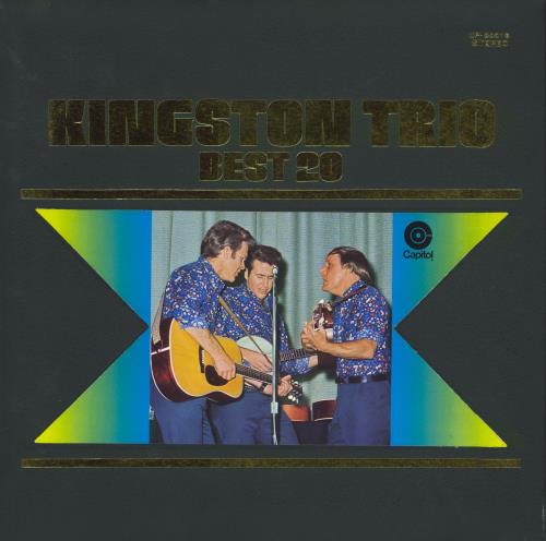 The Kingston Trio Best 20 vinyl LP album (LP record) Japanese KGTLPBE775130