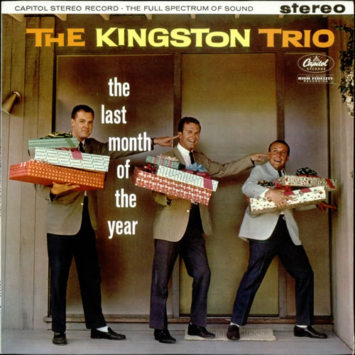 The Kingston Trio The Last Month Of The Year vinyl LP album (LP record) UK KGTLPTH530122