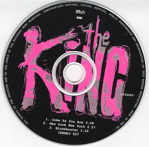 The King Come As You Are CD single (CD5 / 5") UK KI3C5CO382560