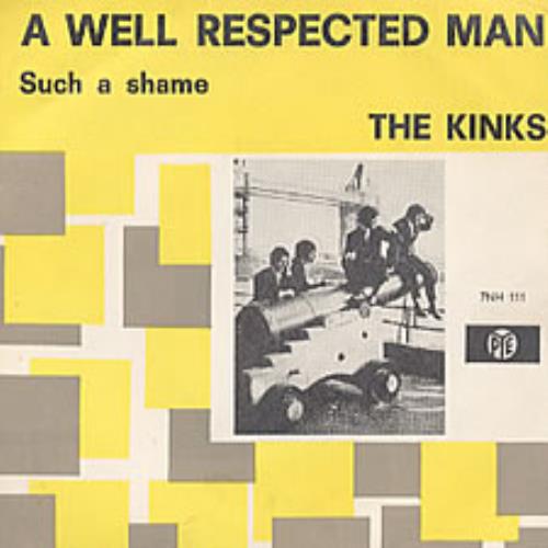 The Kinks A Well Respected Man 7" vinyl single (7 inch record / 45) Dutch KIN07AW212389