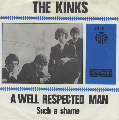 The Kinks A Well Respected Man 7" vinyl single (7 inch record / 45) Dutch KIN07AW92811